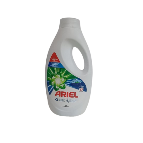 Ariel Detergent lichid 850 ml – 17 spălări, curățenie impecabilă și prospețime