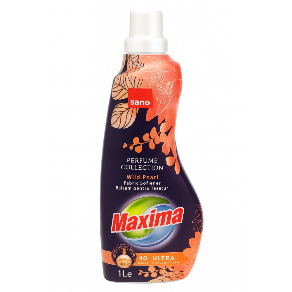 Balsam de rufe Sano, ultra concentrat 1 L Wild Pearl – 40 spălări