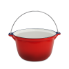 OTI Ceaun din fontă 22 cm, 3 L – gătit tradițional pe orice tip de plită