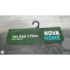 Set 3 piese covorașe baie Nova Home – Gri
