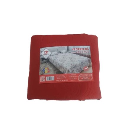 Cuvertură Suceava 3 piese – Grena, 210x230 cm + 2 fețe de pernă 50x70 cm