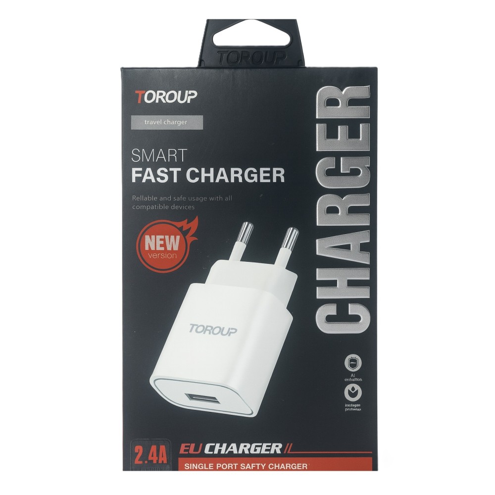 Încărcător rapid Toroup TTE-N26, 2.4A, USB, universal 