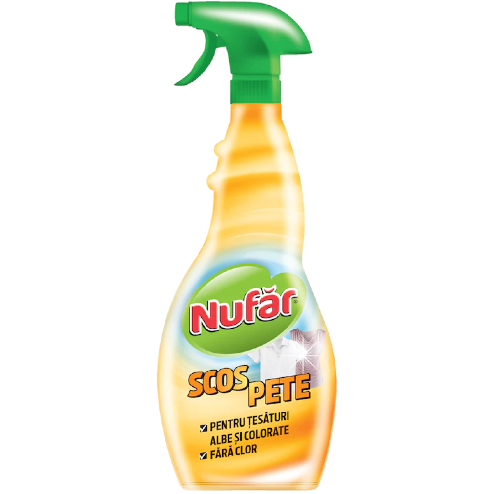 Soluție pentru scos pete Nufăr, fără clor, 500 ml