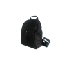 Rucsac damă negru cu 3 buzunare cu accesoriu ciucure