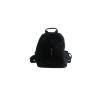 Rucsac damă negru cu 3 buzunare cu accesoriu ciucure