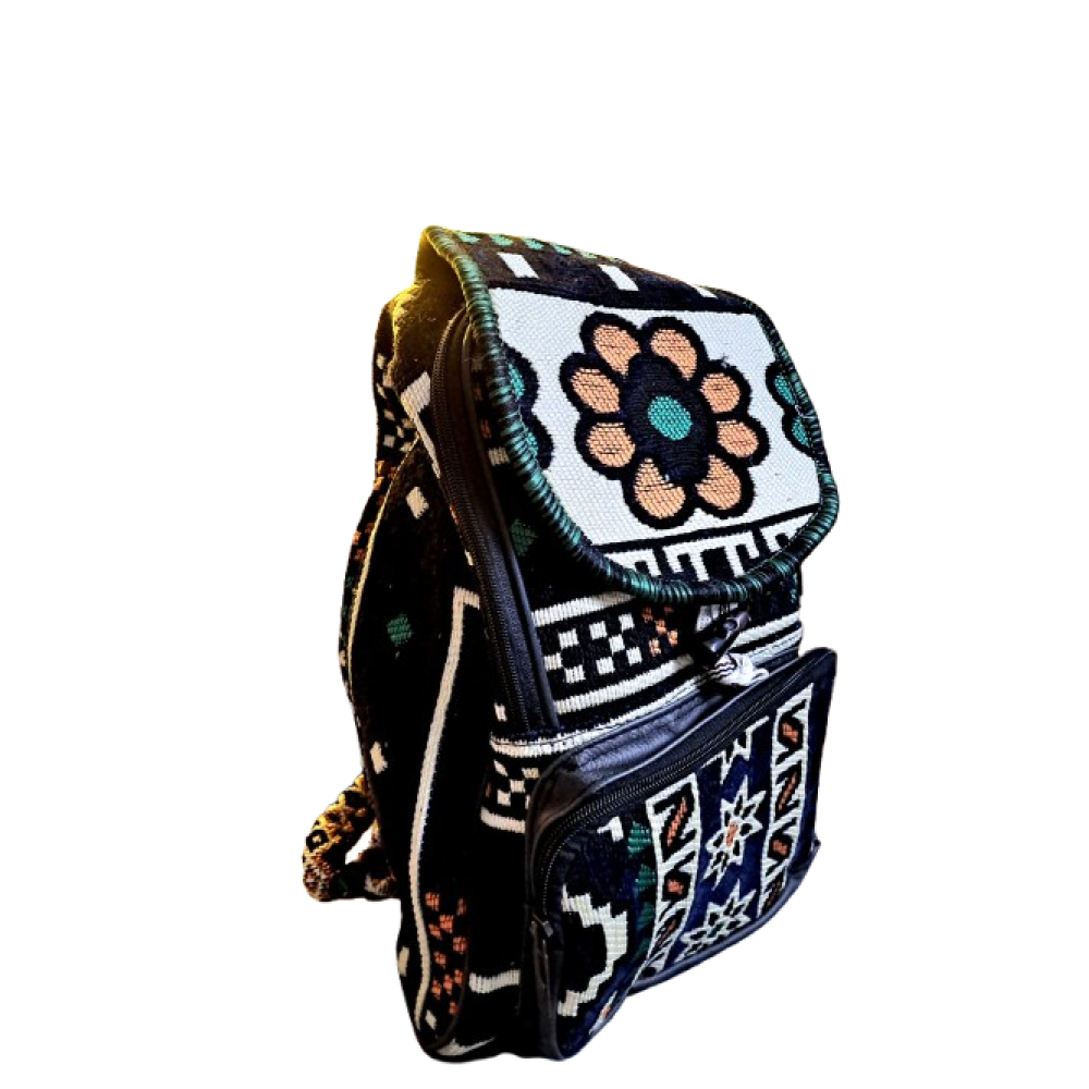 Rucsac rustic albastru