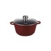 Semioala cu capac Cooking by Heinner Calabria, aluminiu, 26X12cm, 5.3L