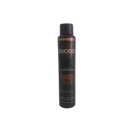 Șampon uscat Syoss pentru șaten închis, 200 ml