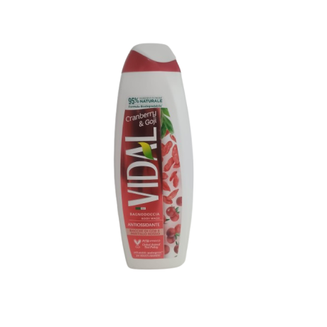Vidal Gel de duș 500 ml – Cranberry & Goji